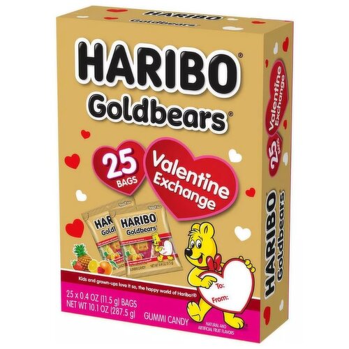 Haribo Goldbears Valentine Exchange Gummi Candy